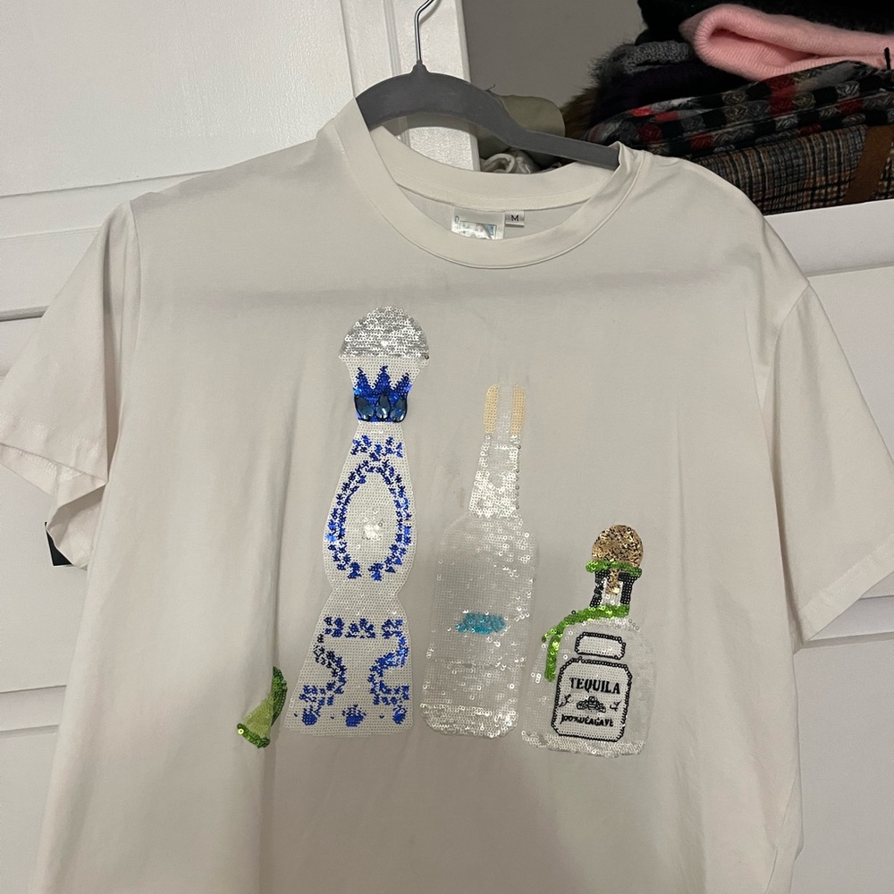 Queen of Sparkles tequila shirt